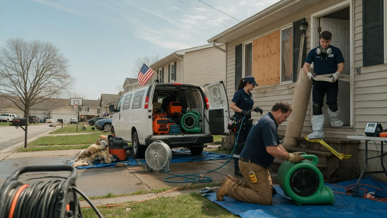 Water Damage Restoration in Knoxville, MD near me